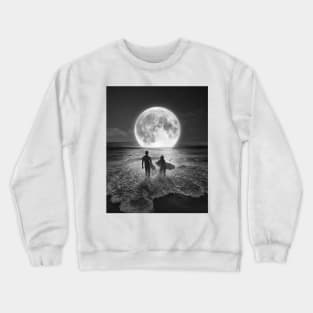 To The Moon And Back Crewneck Sweatshirt